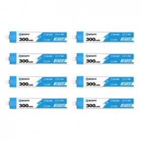 BETAFPV BT2.0 300mAh 1S 30C Battery (8PCS)