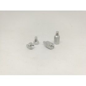 FrSky X-Lite BRACE LITE & Long+short Gimbals stick ends (White/Silver Color) 2