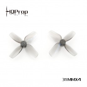 HQ Micro Whoop Prop 31MMX4 - Poly Carbonate - 1MM Shaft 2